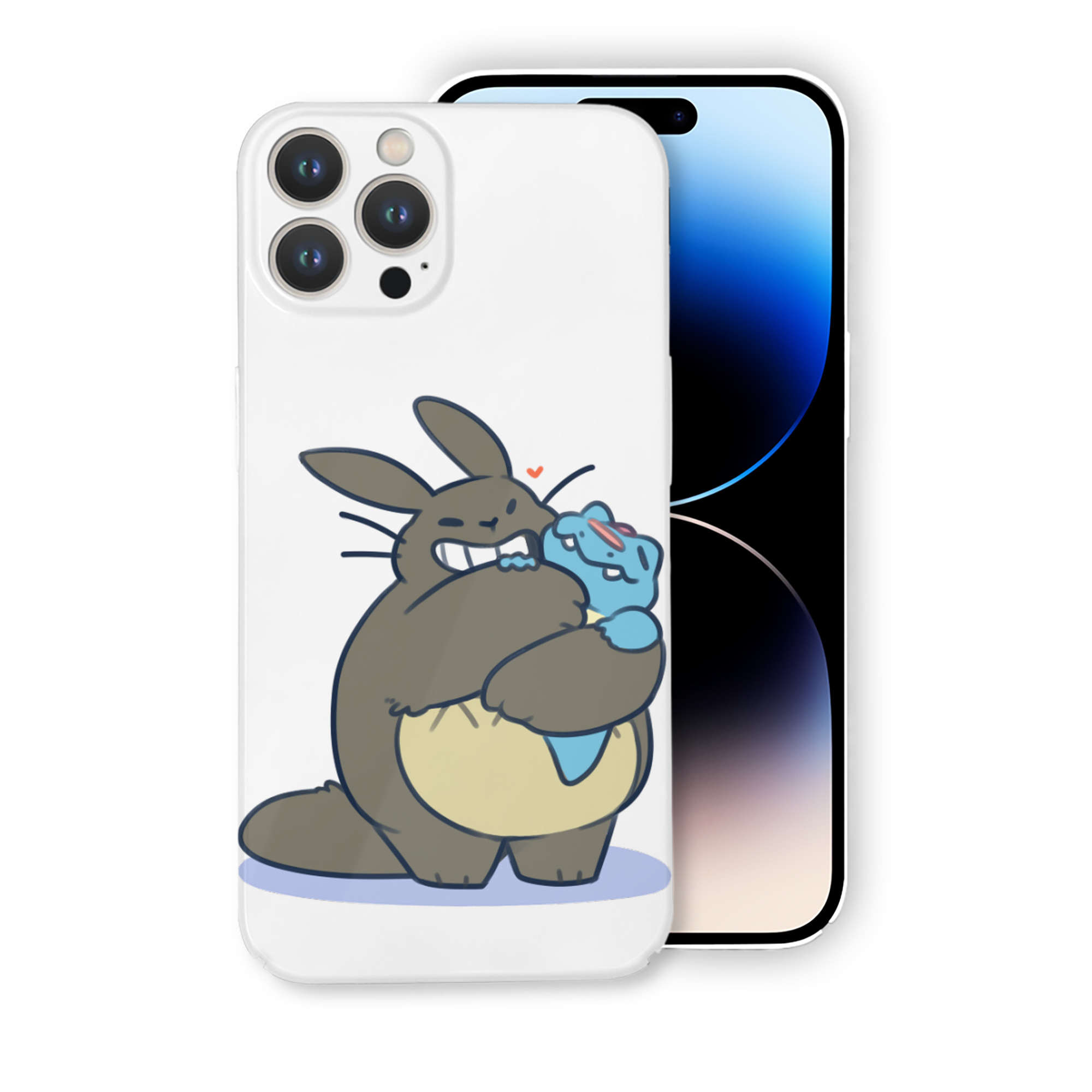（画像用） となりのトトロ 草壁メイ 草壁サツキ My Neighbor Totoro Satsuki Kusakabe Mei Kusakabe 【iPhone 14シリーズ対応】ハードケース